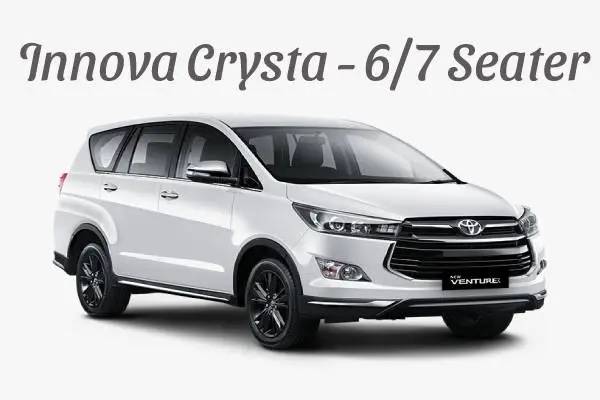 Innova Crysta Car Rental in Tirunelveli